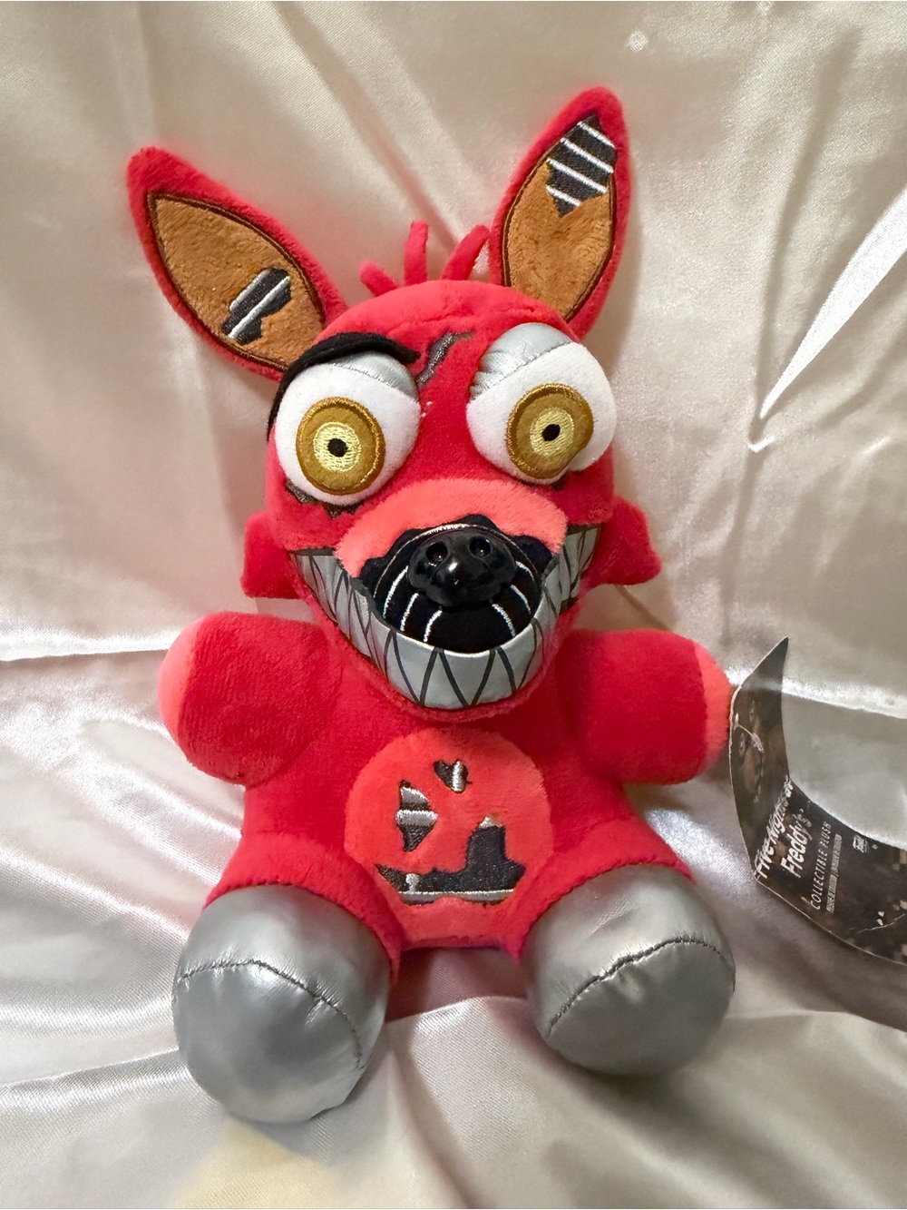 Funko FNAF Nightmare Foxy Plush 8” 2016 Five Nights at Freddy’s w/ Tag Rare